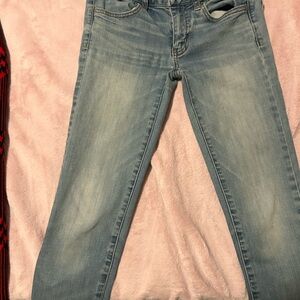 American Eagle Outfitters Light Blue Straight Leg Jeans